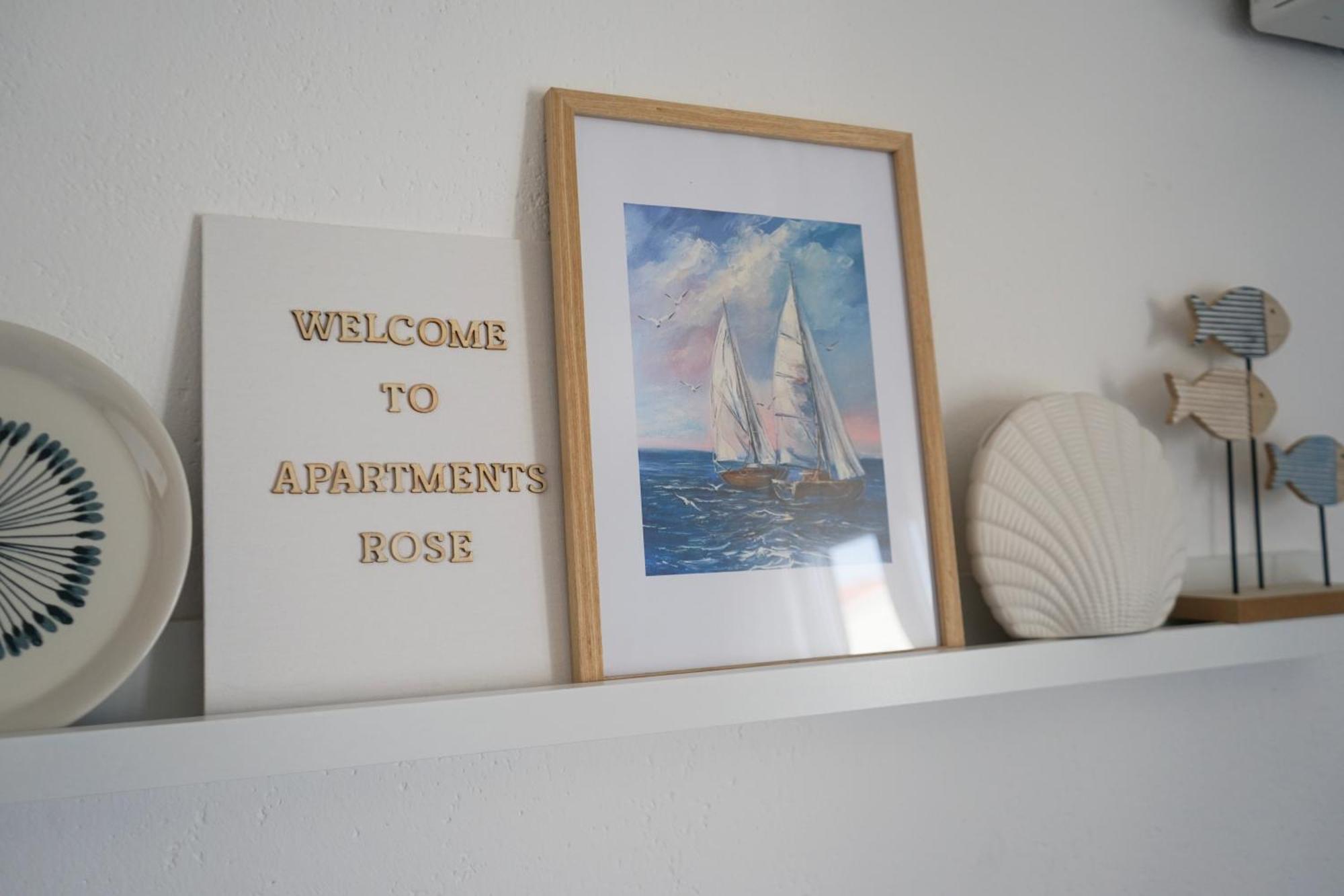Apartments Rose Makarska Exterior foto